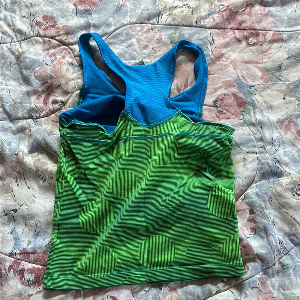 Nike Teal Athletic Tank Top - Picture 3 of 3